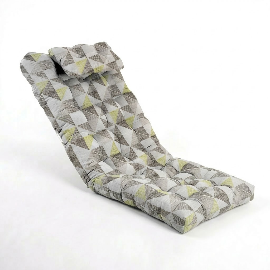 Cojín para Tumbona, Acolchado para Tumbona de Playa, Jardín, Piscina, Terraza, Verano(PACK de 2) - Colchoneta Ergonómica Exterior CIVELLO global