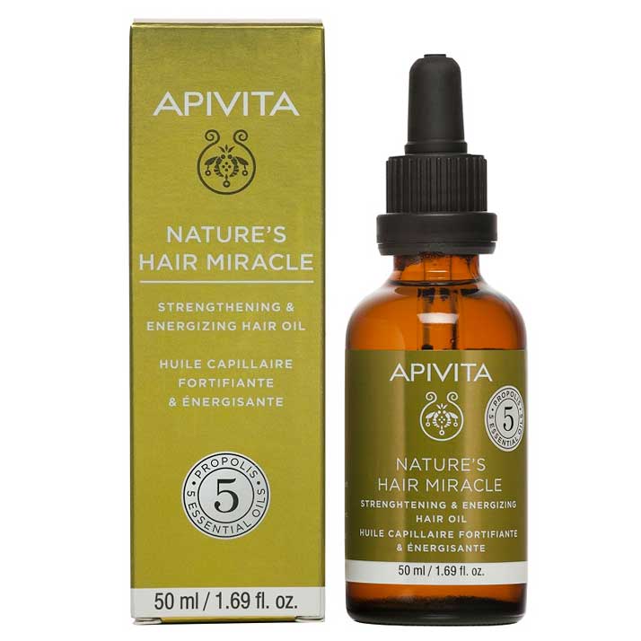 Apivita Aceite Fortif. Energizante Cabello 50Ml