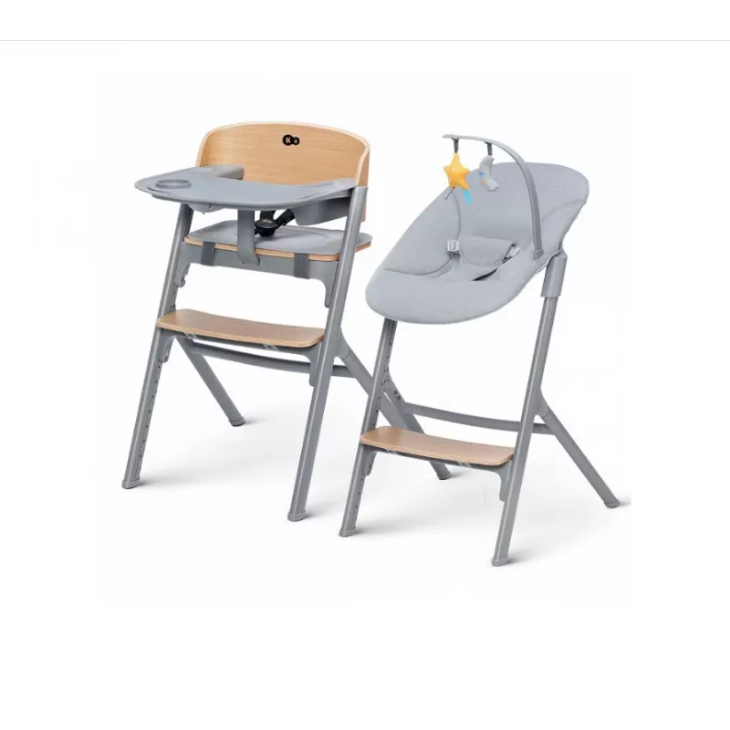 Trona Kinderkraft Livy 4 en 1 con Hamaca Calmee