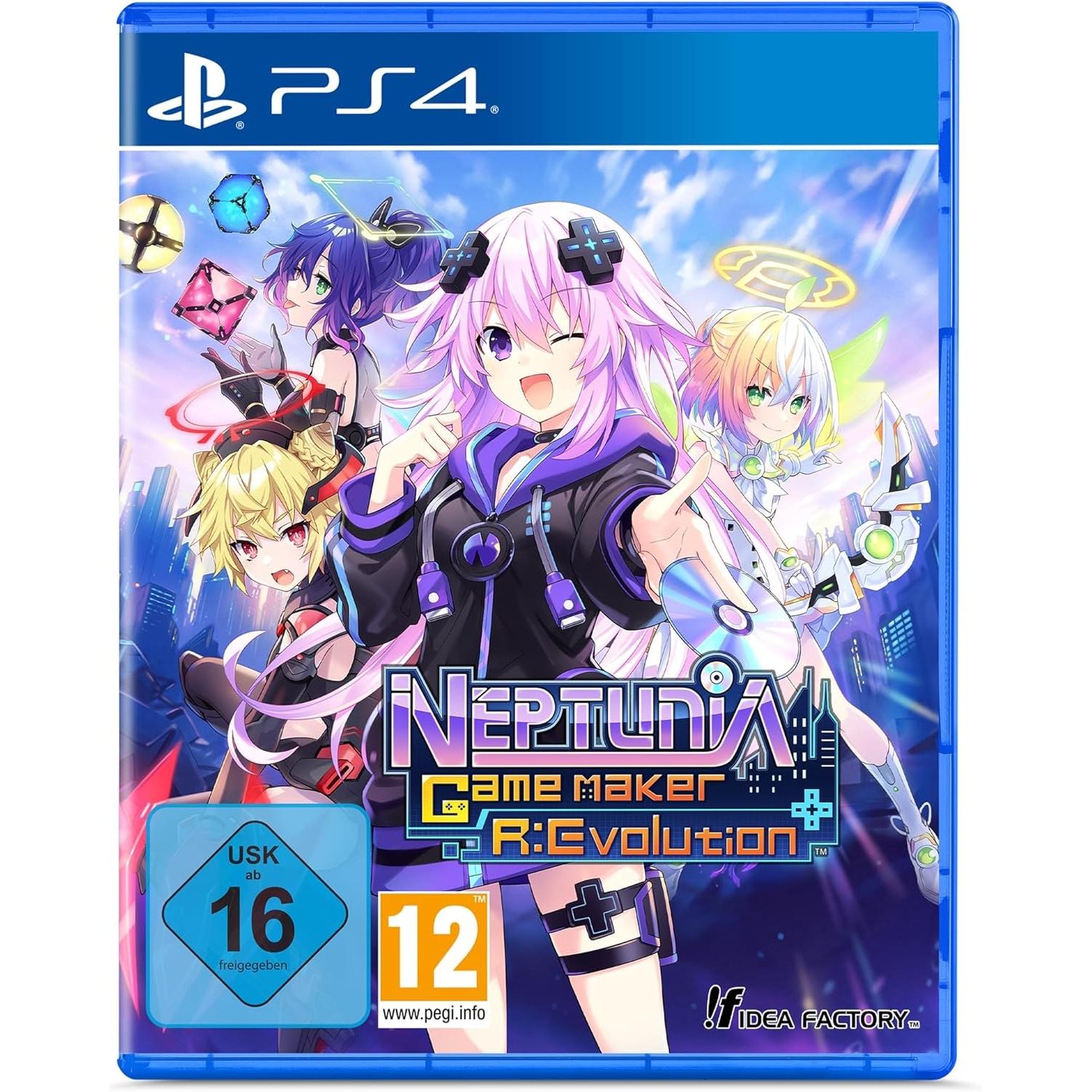 Neptunia Game Maker R:Evolution (Day One Edition) Juego para Consola Sony PlayStation 4 PS4 [PAL ESPAÑA]