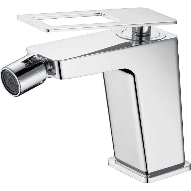 Imex Suecia BDC032-2 grifo monomando para bidé de latón cromado con caño recto