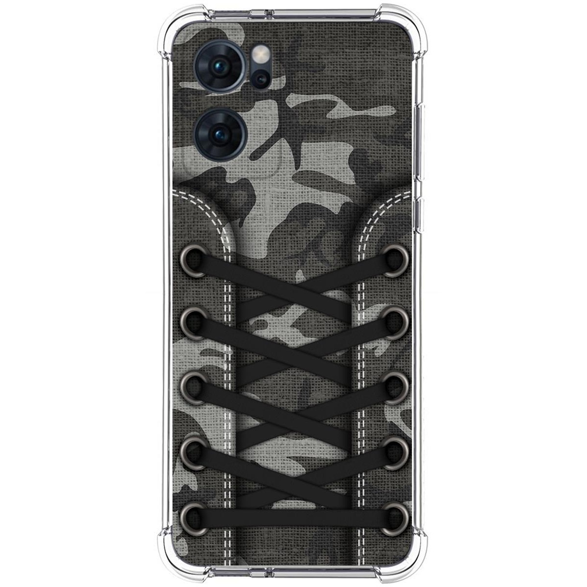Funda Silicona Antigolpes para Oppo Find X5 Lite 5G diseño Zapatillas 15 Dibujos