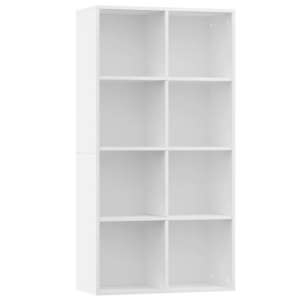 Vidaxl Estantería Contrachapada 66x30x130 Cm - Blanco