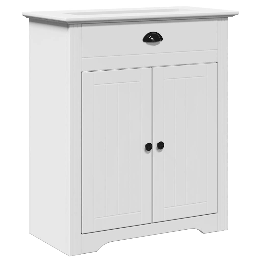 vidaXL Mueble de lavabo de baño BODO blanco 70x35x80 cm