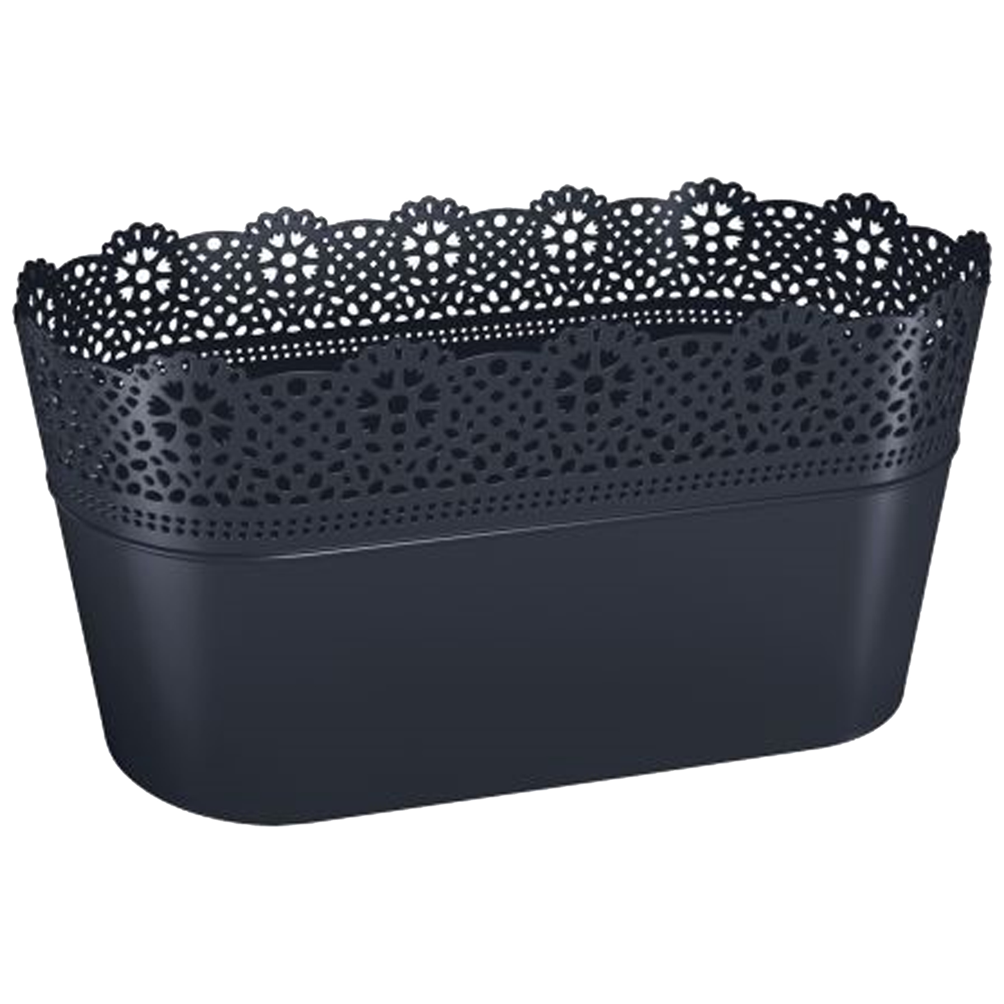 Maceta Prosperplast LACE Rosa 285x135x155mm Diseño Elegante