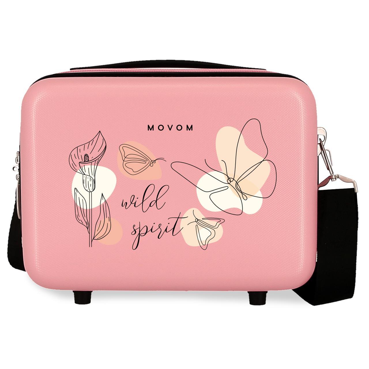 Neceser ABS Movom Luggage con capacidad de 9L Nude