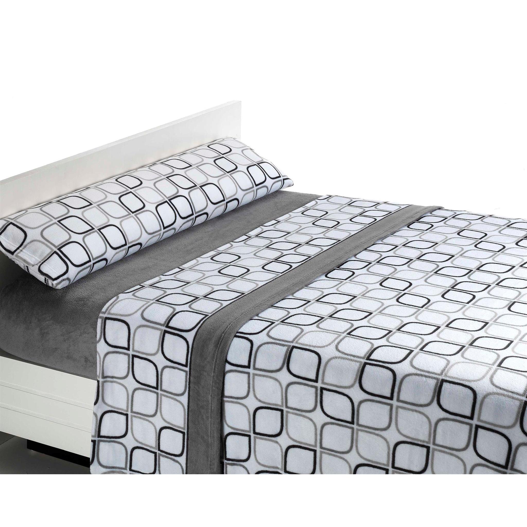 SABANALIA - Juego de sábana de coralina Spring (Disponible en varios tamaños y colores) - Máximo confort y protección contra el frío - 240 grs/m² - 100 % Microfibra de Poliéster