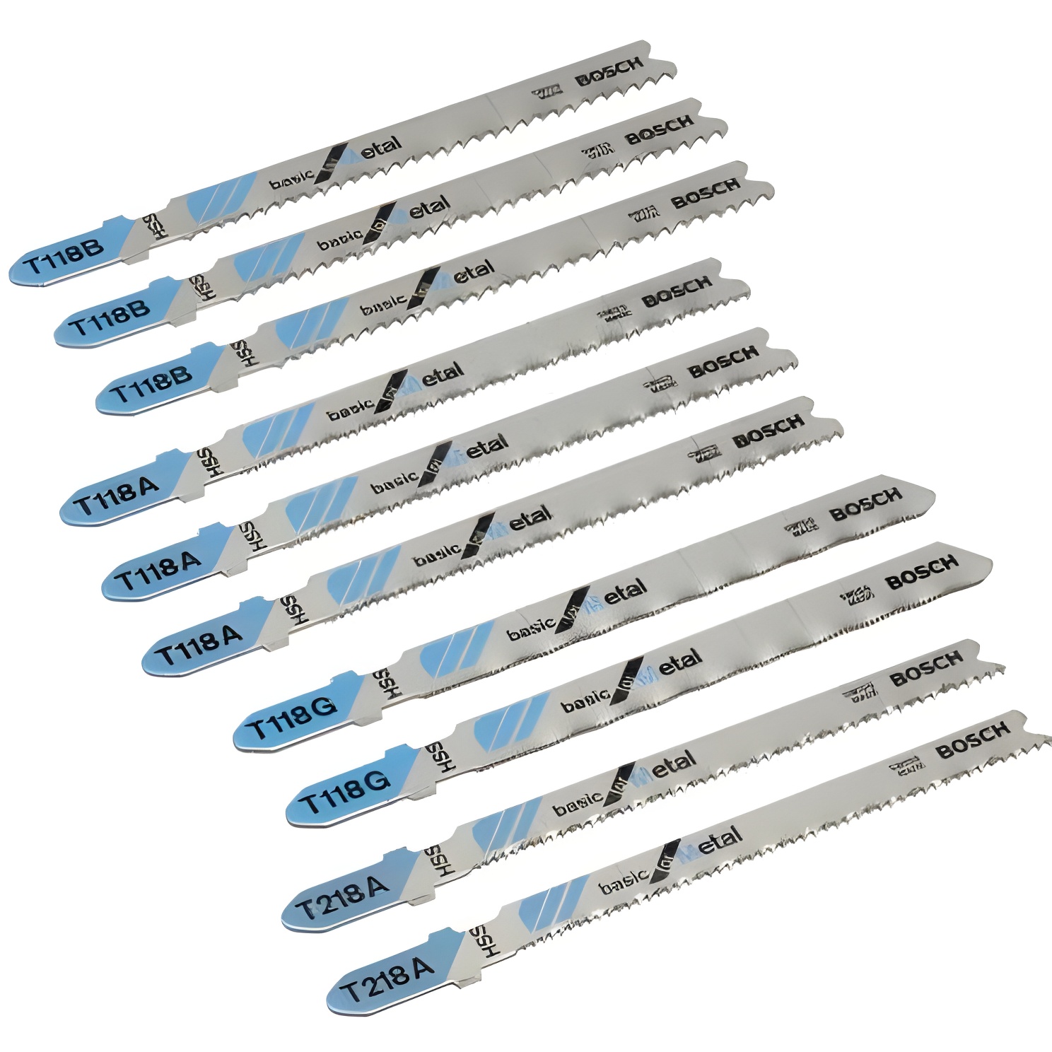 Bosch 2607010631 Sling Saw Leaves Set of 10 Pieces