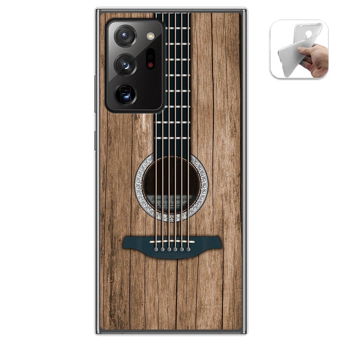 Tumundosmartphone Funda Gel Tpu para Samsung Galaxy Note 20 Ultra diseño Madera 11 Dibujos