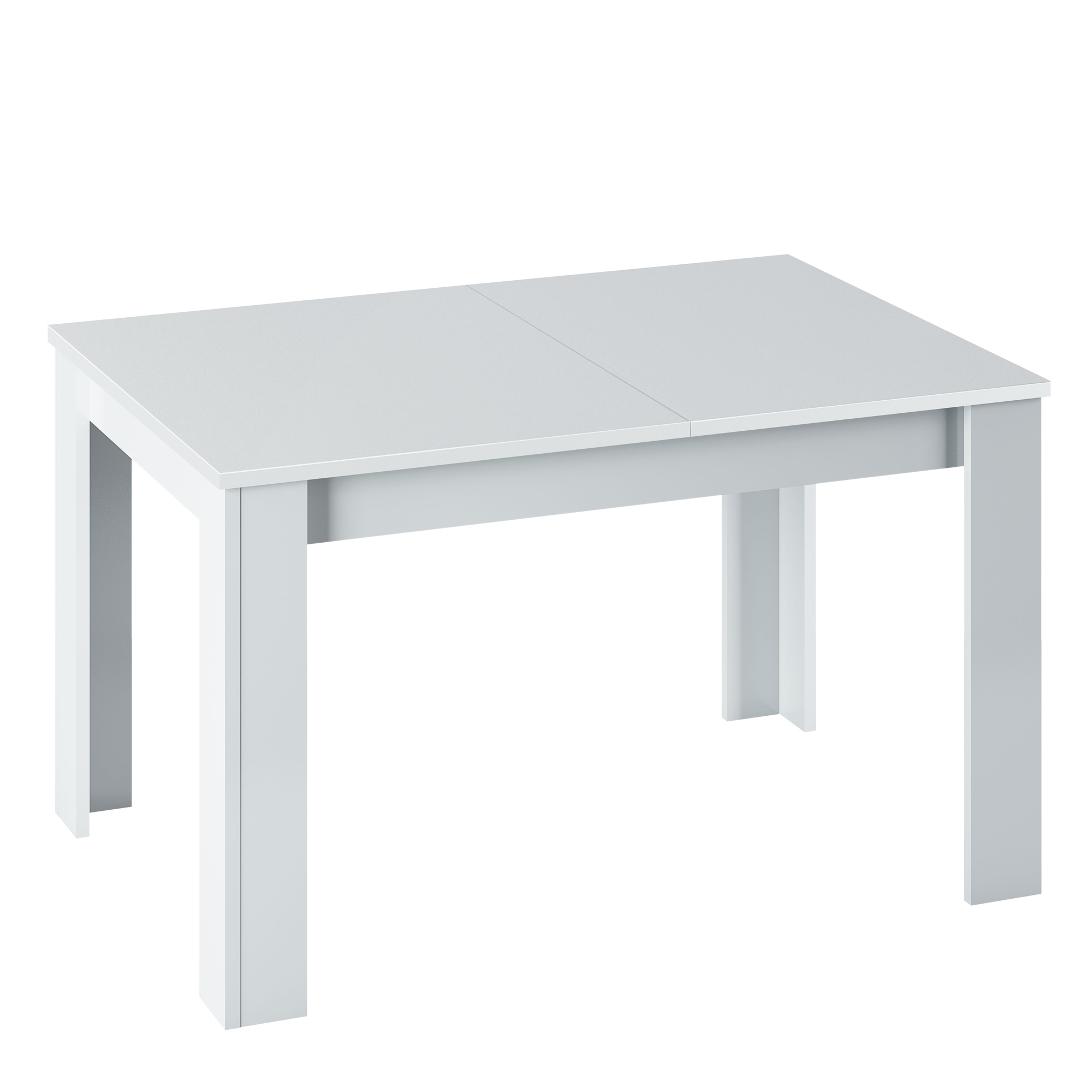 VS Venta-Stock Mesa Extensible Fani Color Blanco, 140/190 (Ancho) 90 (Profundo) 78 (Altura) cm
