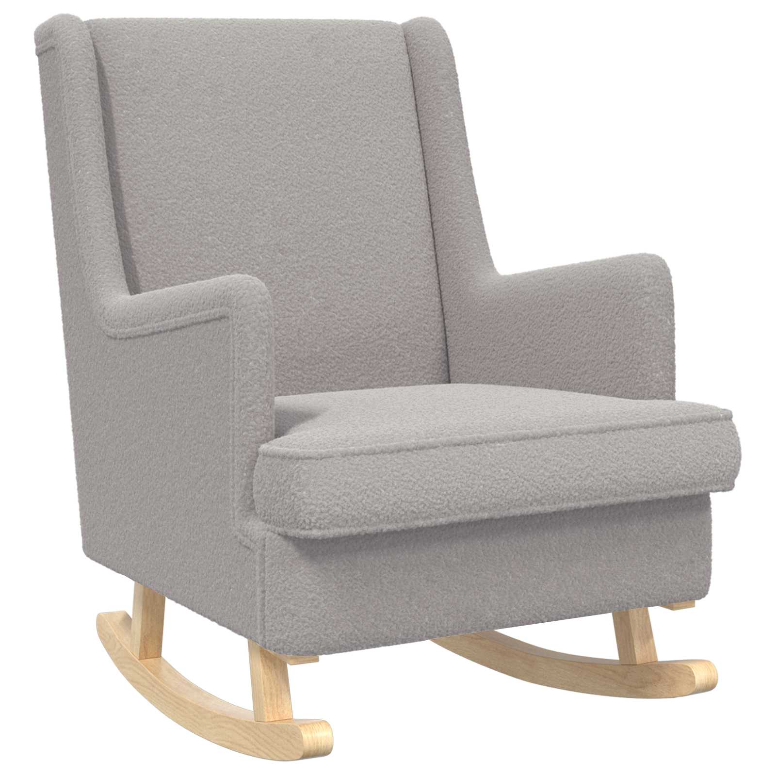 vidaXL Mecedora  62 x 80 x 85 cm Tela de Oveja