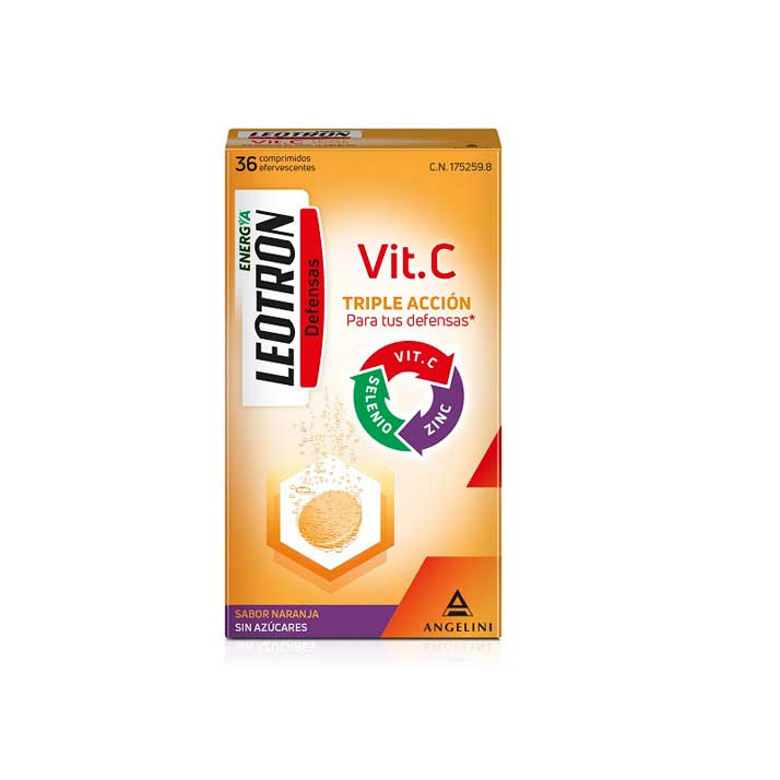 Leotron Vitamina C 36 Comprimidos Efervescentes