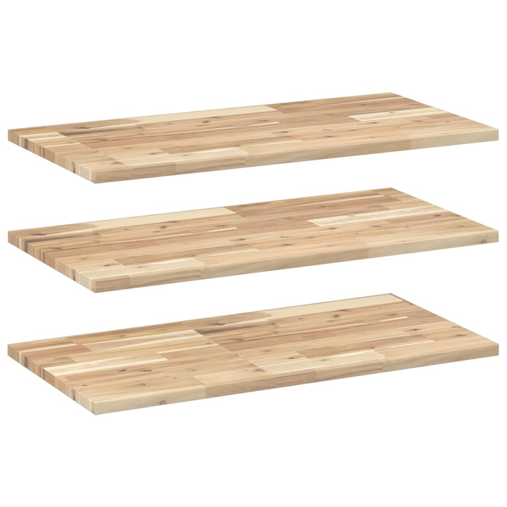 Vidaxl Estantes Flotantes Madera Acacia 60x40x2cm Marrón