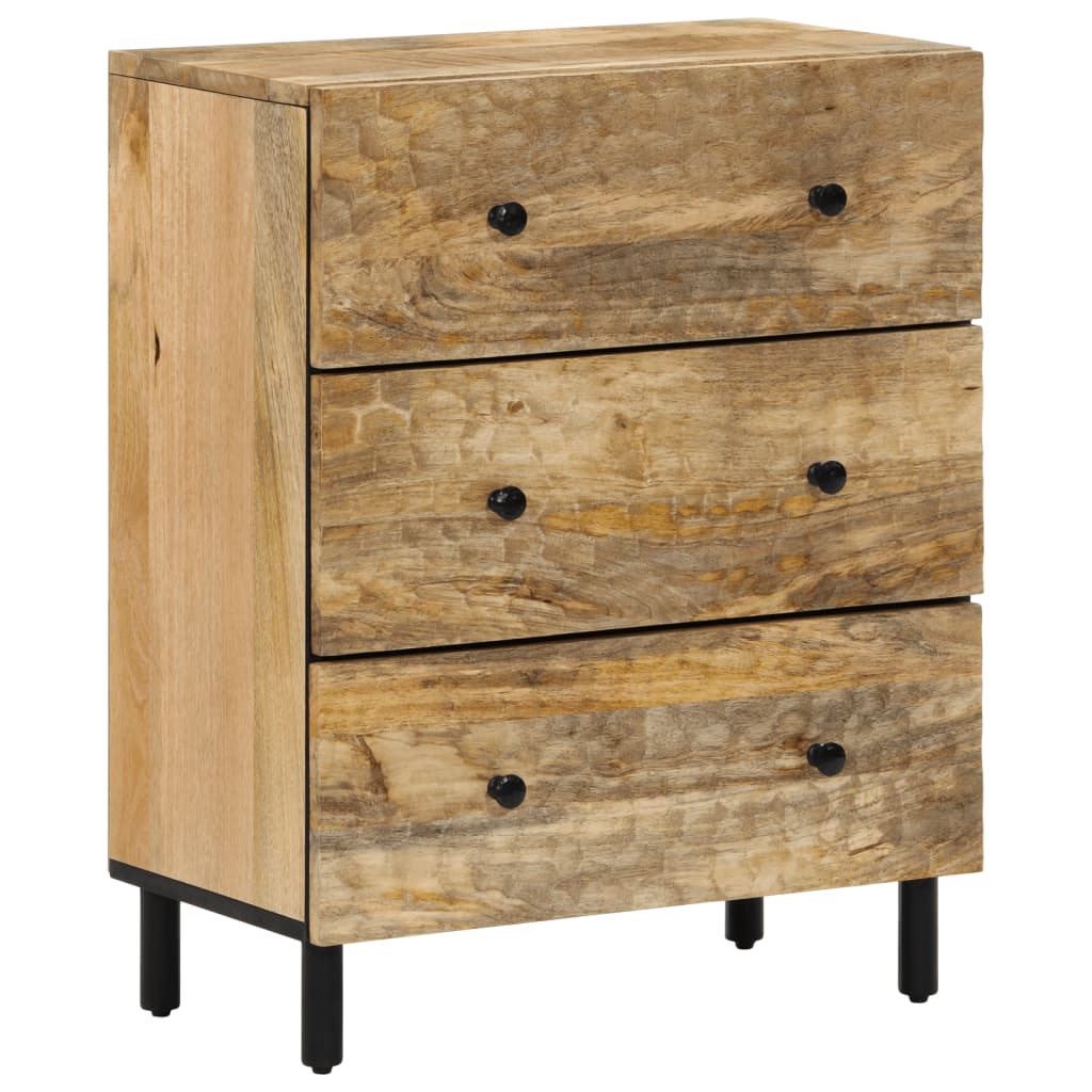 Vidaxl Aparador de Madera Maciza de Mango 60x33x75 Cm