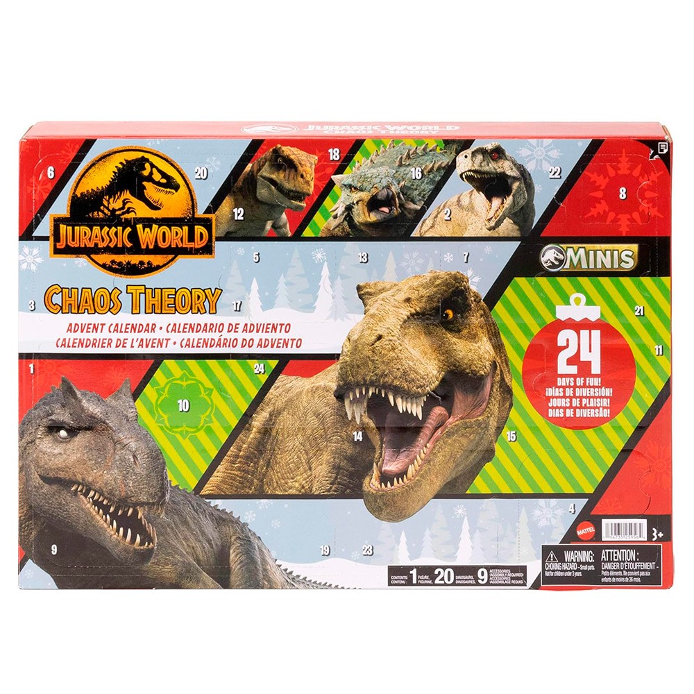 Calendario Adviento Jurassic World.
