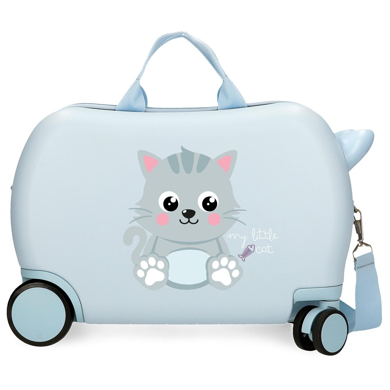Roll Road - Maleta infantil Happy Pets correpasillos 45x31x20 cm
