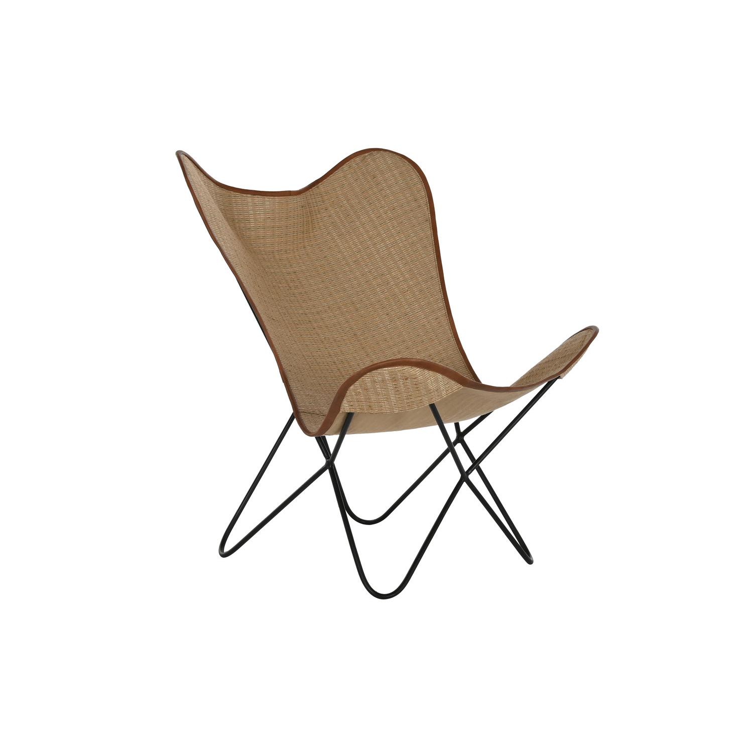 SILLA METAL RATAN 74X78X92 FIJALO MB194343