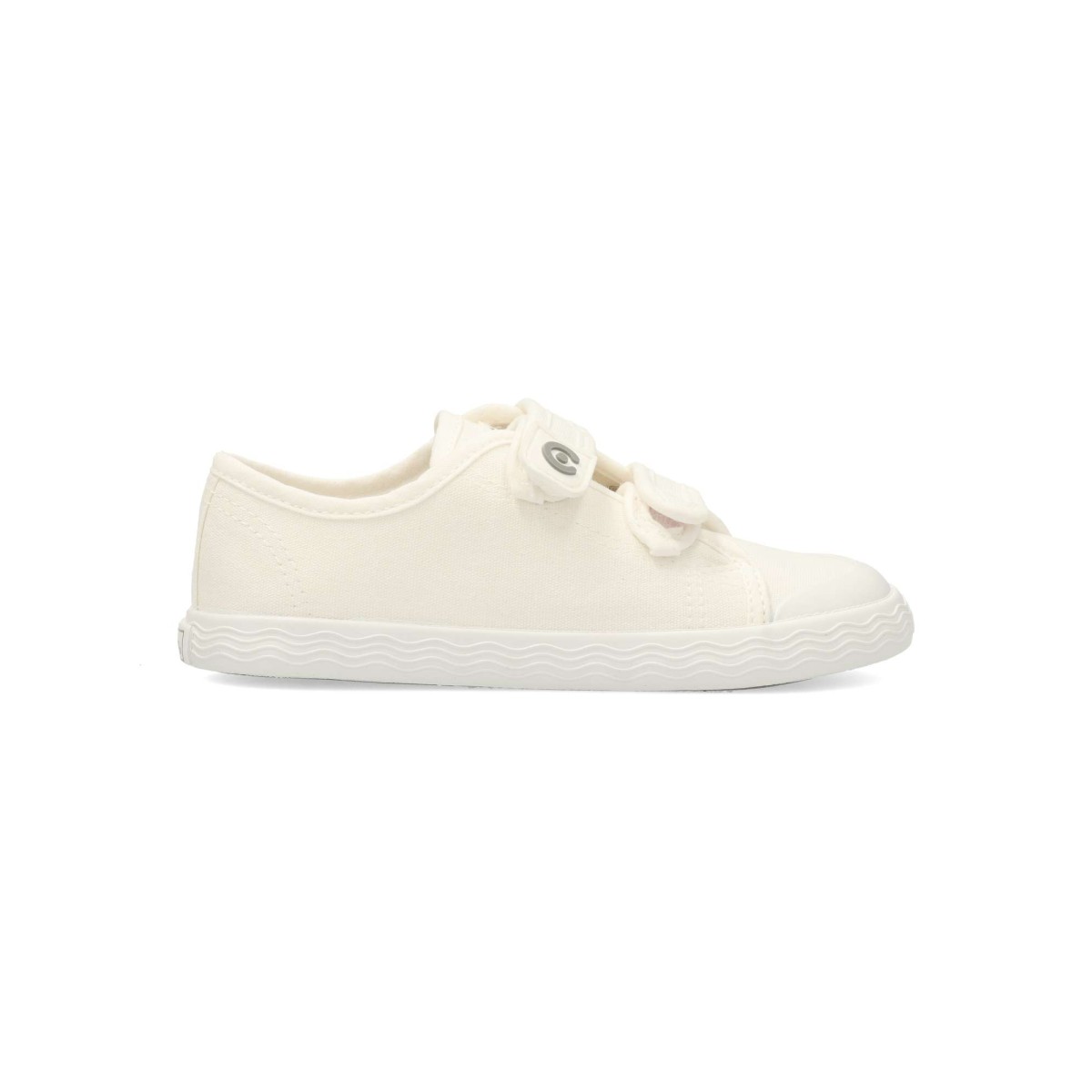 Conguitos - Zapatillas deportivas Goflex barefoot de lona con drop cero, puntera ancha y horma neutra para niños
