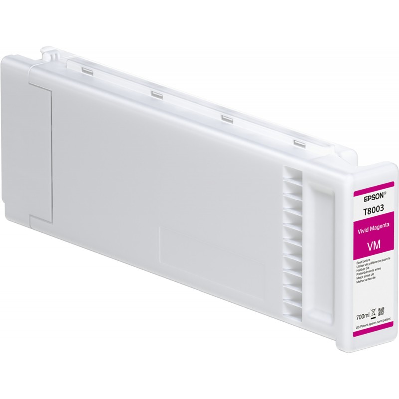 Epson - Singlepack Vivid Magenta T800300 UltraChrome PRO 700ml C13T800300