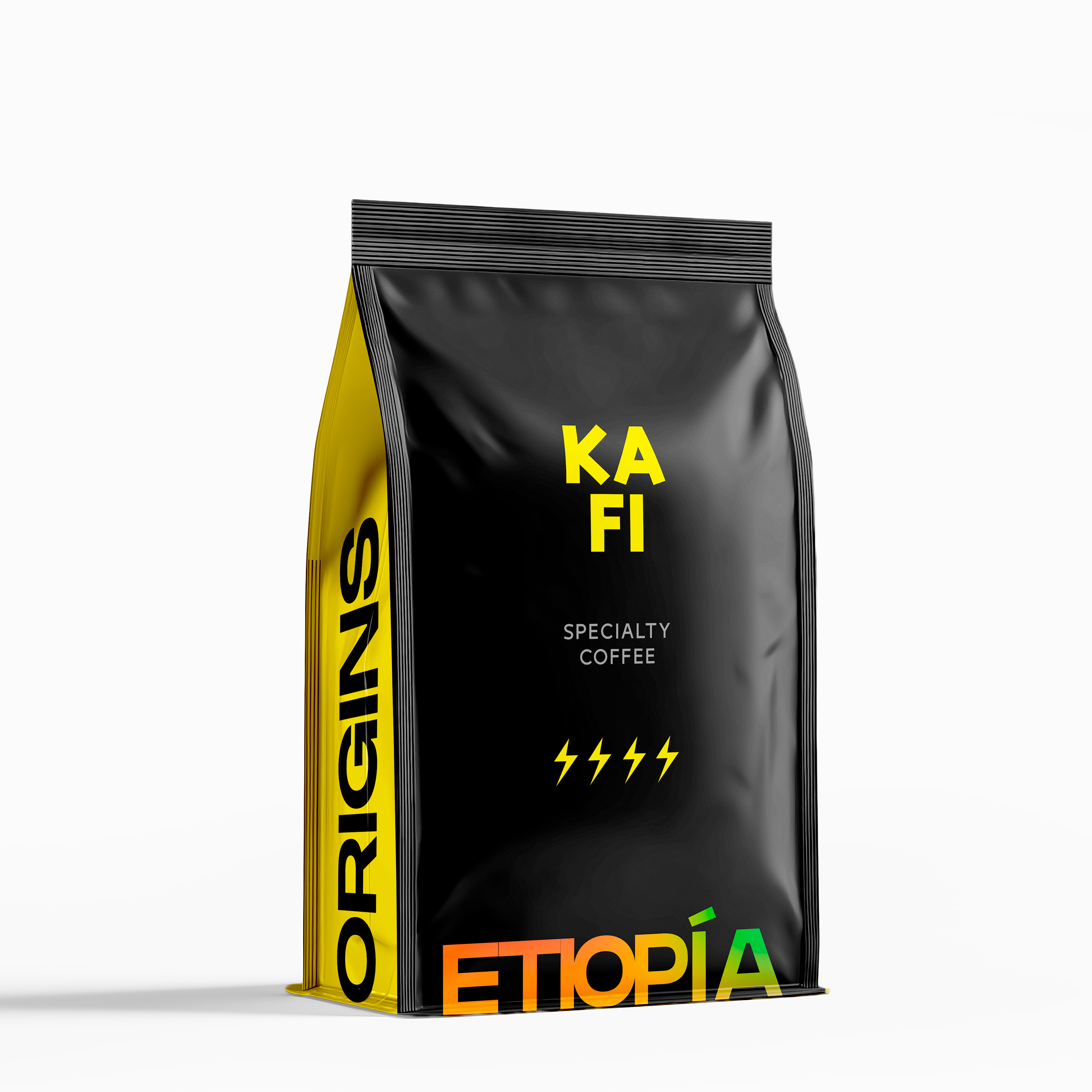 KAFI Café de Etiopía 100 % Arábica en grano  – Café en grano, Café de especialidad, tostado natural semanal