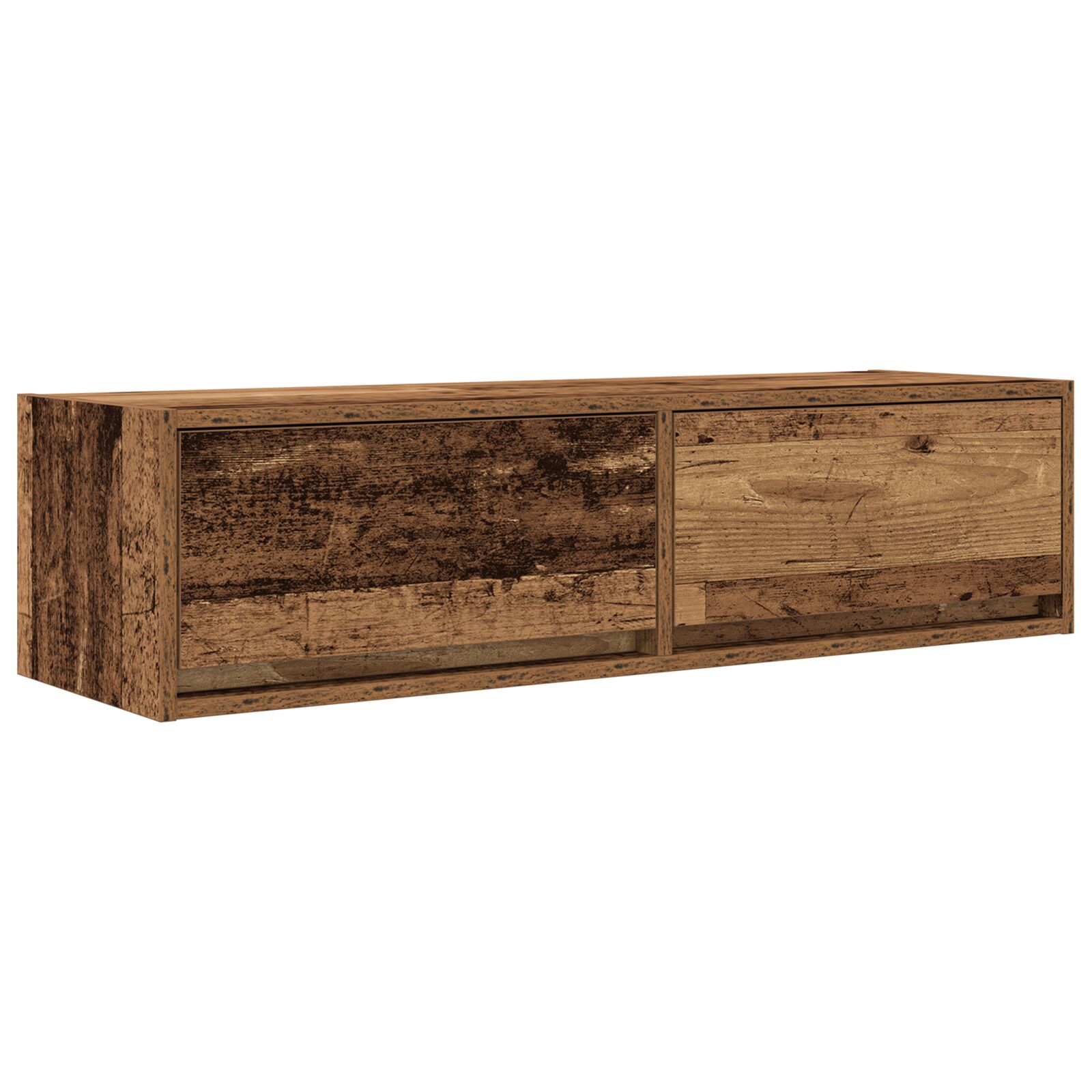 vidaXL Mueble para TV Madera Vieja 100x31x25,5 cm Madera Elaborada