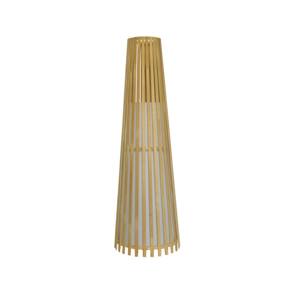 Lámpara de pie de salon Bambu Kofi Natural 1xe27 90A