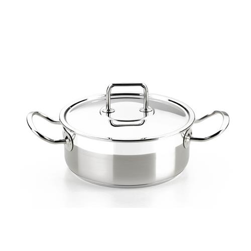 Cacerola con tapa BRA 24 cm. profesional