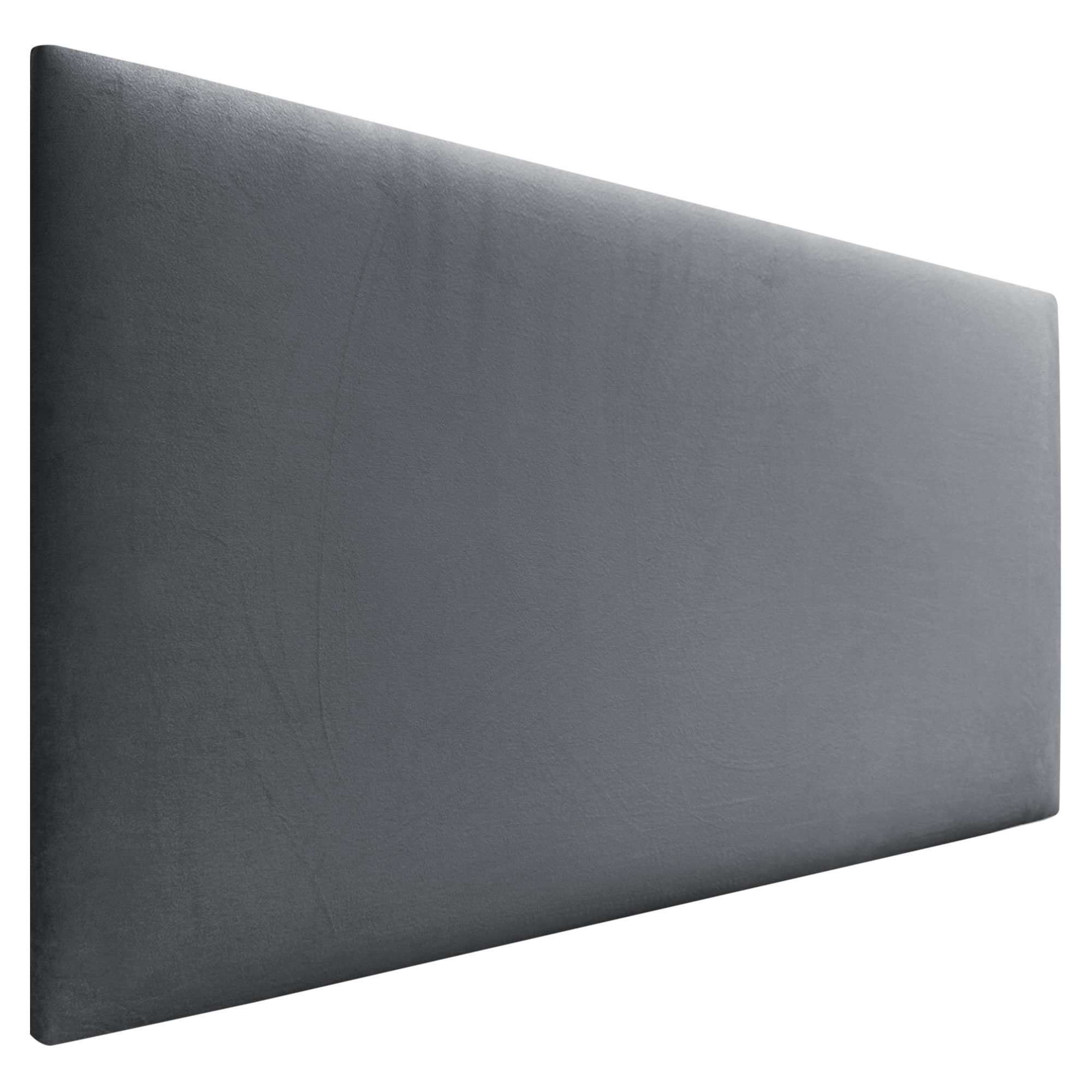 DHOME Cabecero en Terciopelo Liso Alta Gama Moderno con 4cm Grosor Cabezal