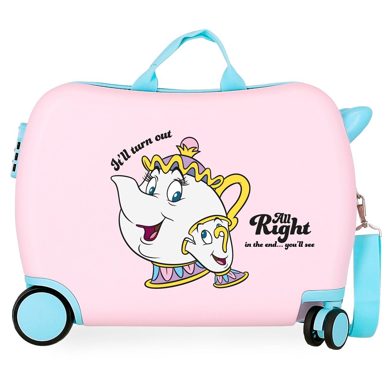 Maleta infantil All Right Rosa 50x38x20 cm