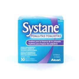 Systane Toallitas para Párpados Estériles 30 Unidades - Limpieza Diaria de Ojos