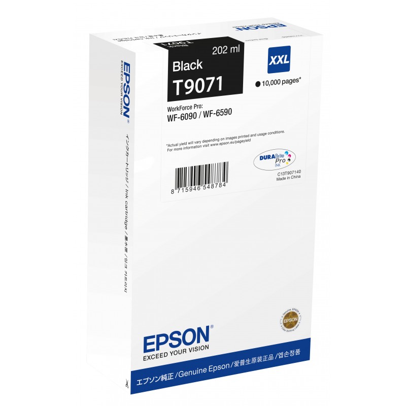 Epson - WF-6xxx Ink Cartridge Black XXL C13T907140