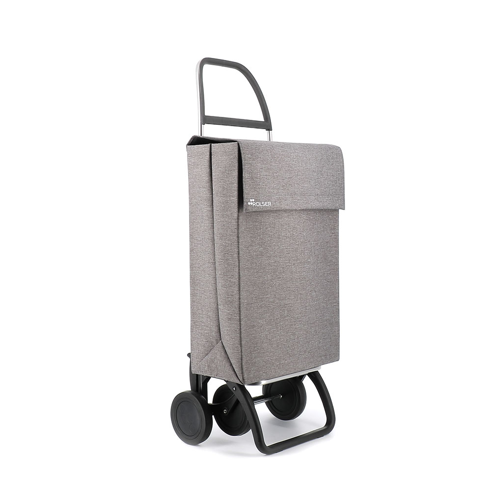 ROLSER CARRO DE LA COMPRA JEAN TWEED 4 GRIS