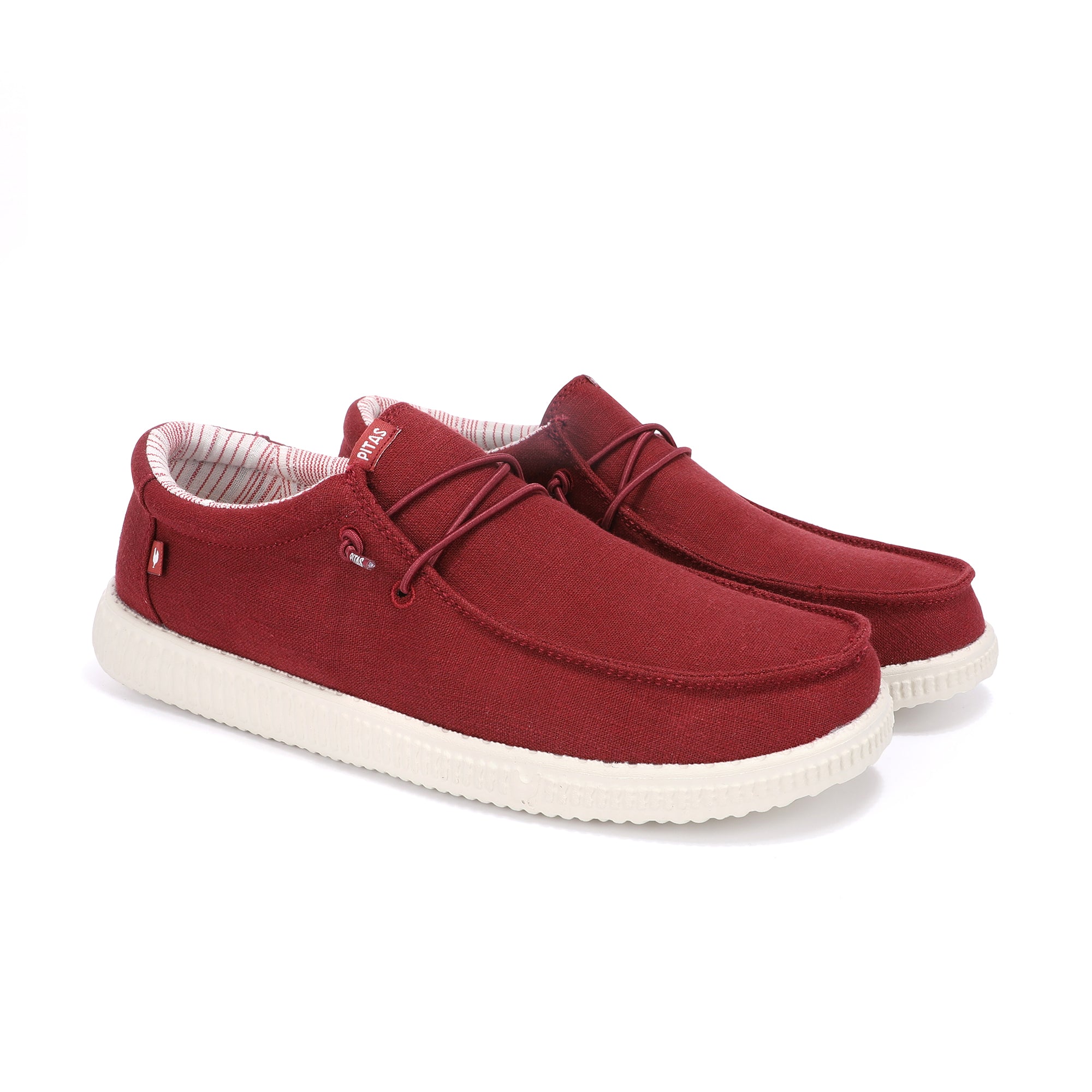 WALK IN PITAS | WALLABI WP150 LINEN BURDEOS