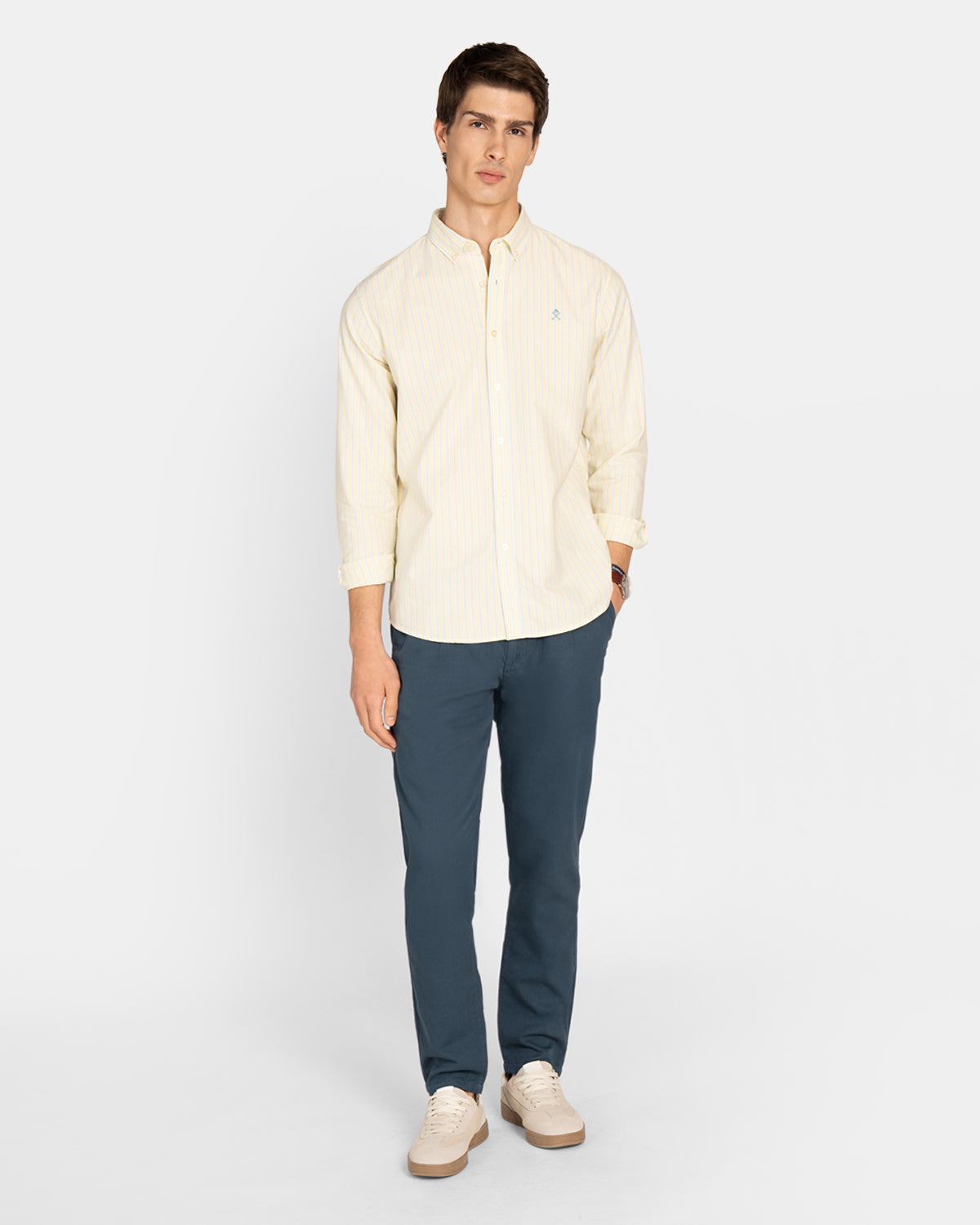 Harper & Neyer CAMISA RETRO STRIPED OXFORD