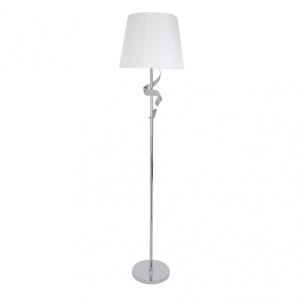 Pie Salon Serie Baeza En Cromo Pantalla Blanca