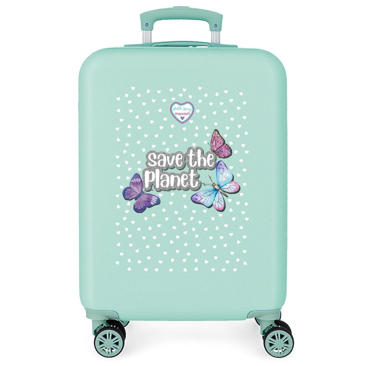 Maleta de cabina Movom Save the planet 55x38x20cm