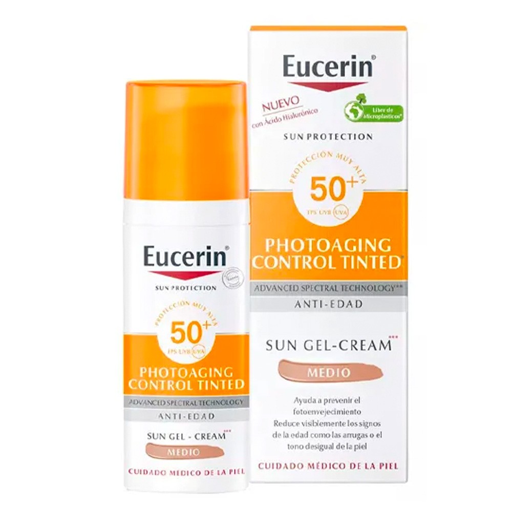 Eucerin - Eucerin Sun Photoaging Control Color Medio SPF50 50ml