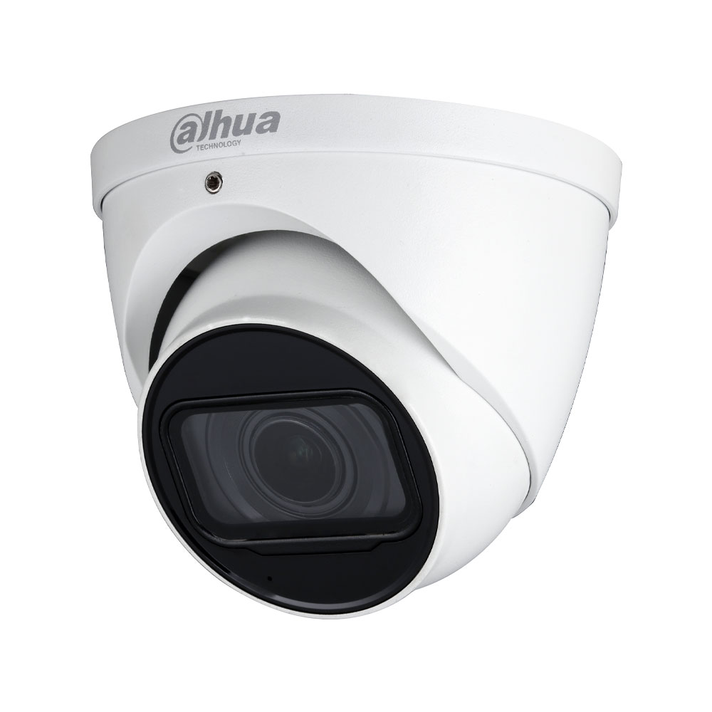 Domo 4 en 1 Dahua de 2MP de exterior, ICR, 0,01/0,001 lux, Smart IR 60m, Óptica motorizada 2,7~12 mm, Protección IP67