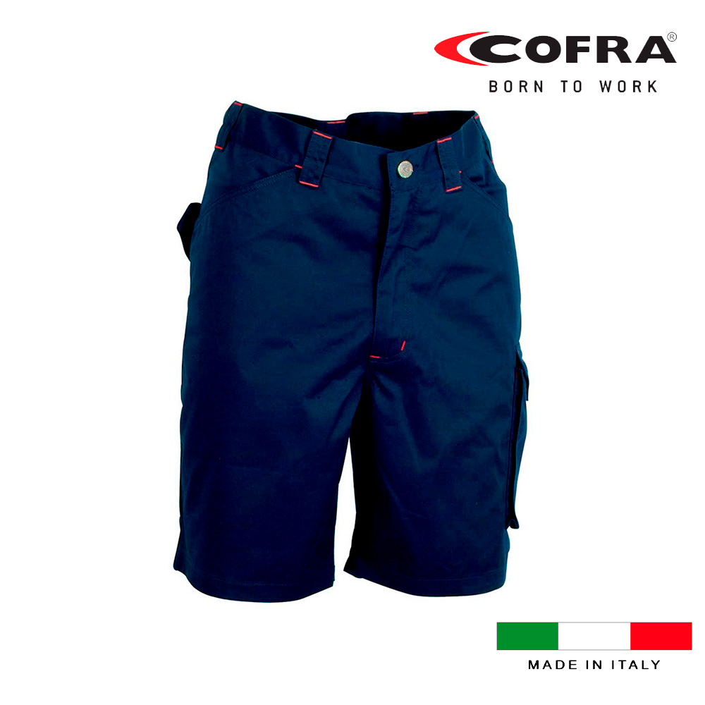 COFRA Bermuda Tunisi Azul Marino Talla L Bolsillos Amplios
