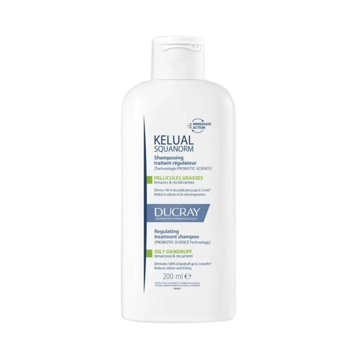 Ducray kelual squanorm champú caspa grasa 400ml