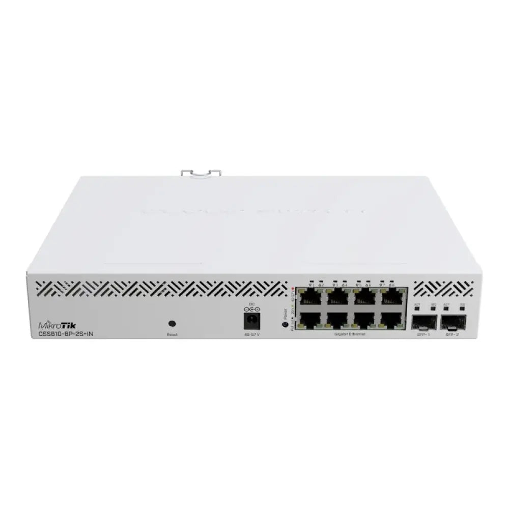 Mikrotik CSS610-8P-2S IN Switch PoE 8 Puertos Gigabit 2 SFP