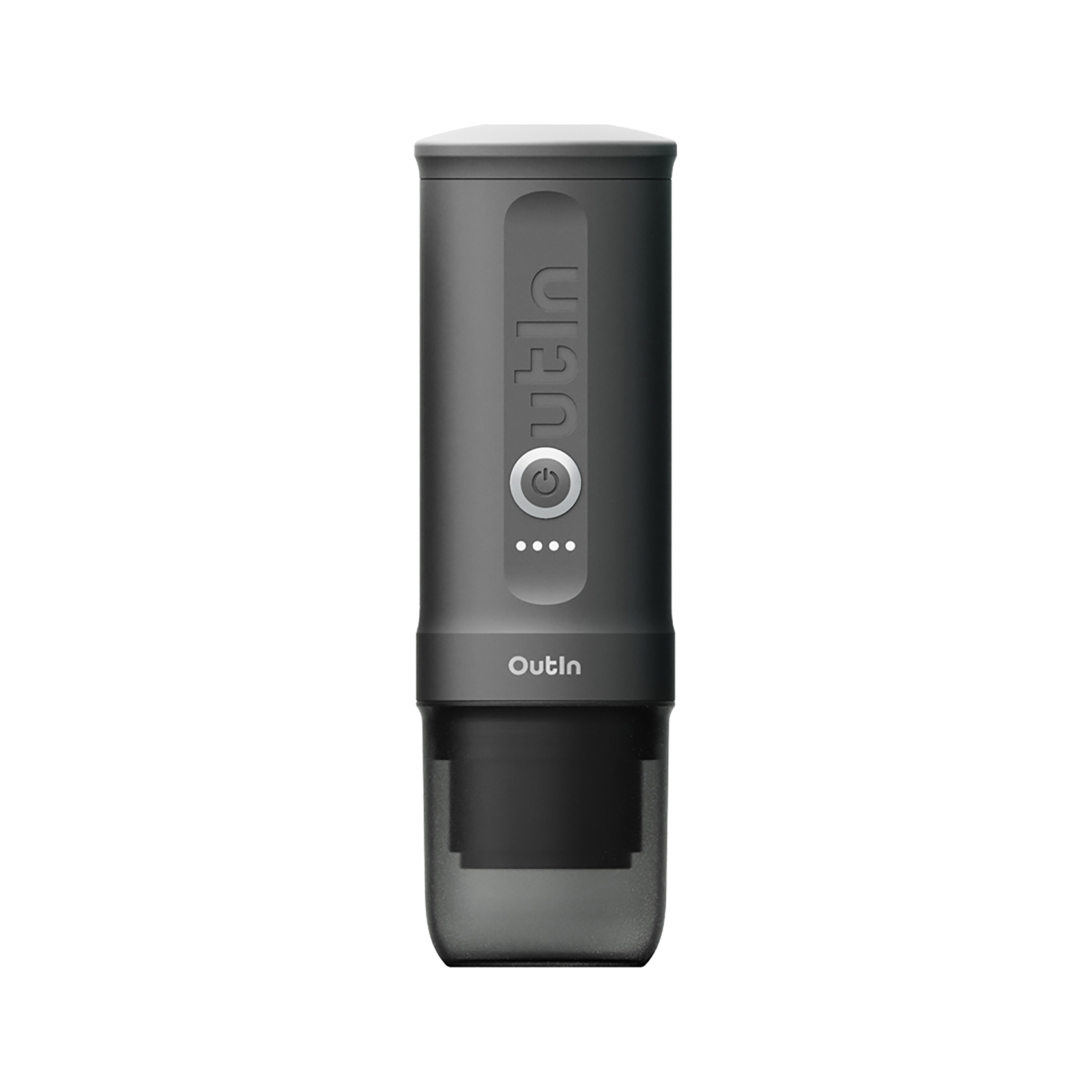 Outin Nano cafetera expreso portátil, gris espacial