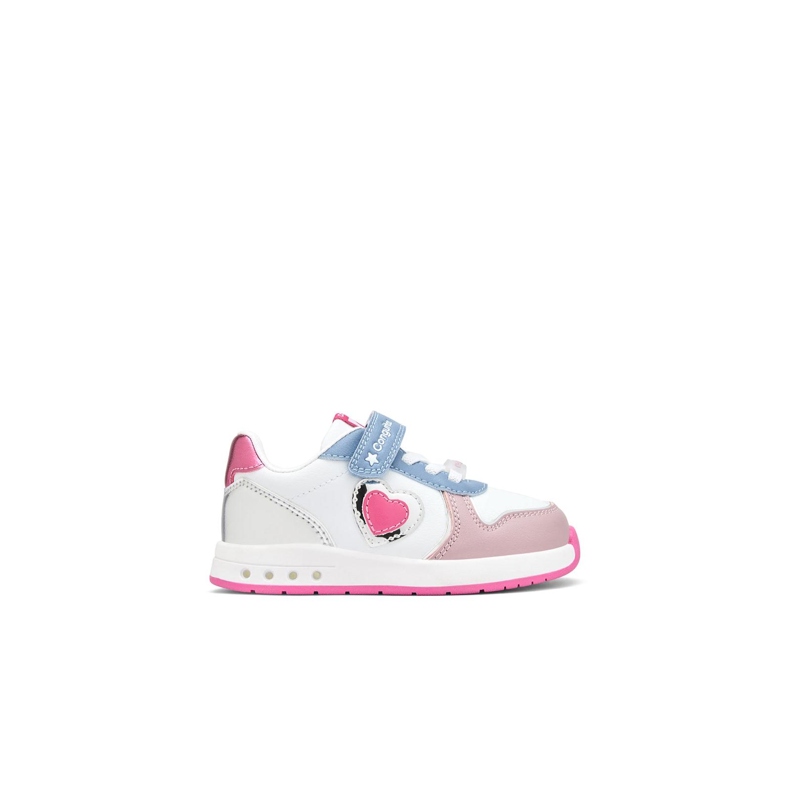 Conguitos - Zapatillas De Luces De Niña Barefoot Con Corazones para Niña