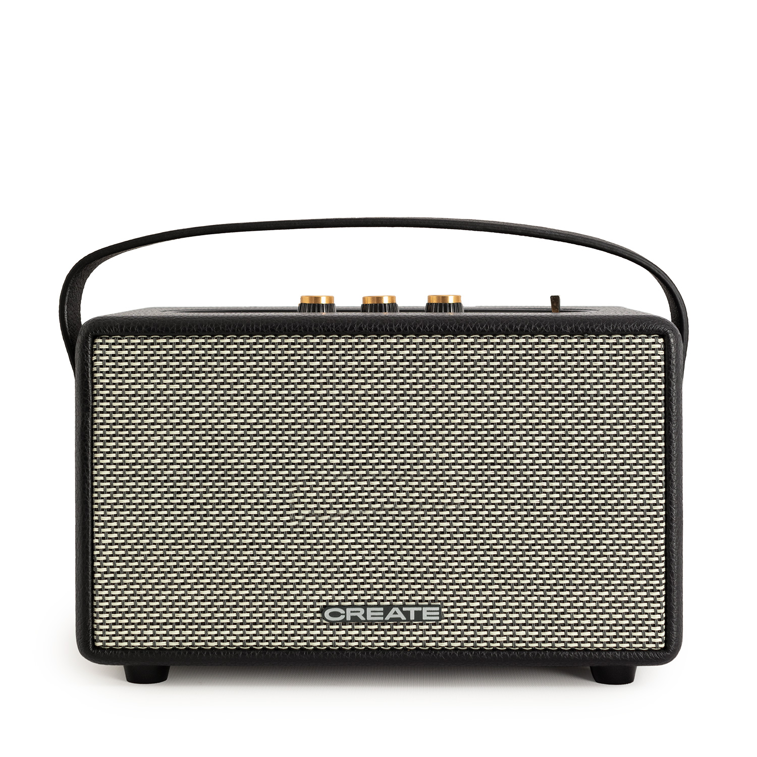 CREATE - Altavoz portátil con Bluetooth, USB y AUX - SPEAKER RETRO