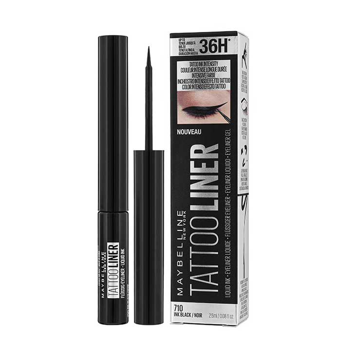 MAYBELLINE TATTOO LINER 36H 710 NOIR EYELINER LÍQUIDO
