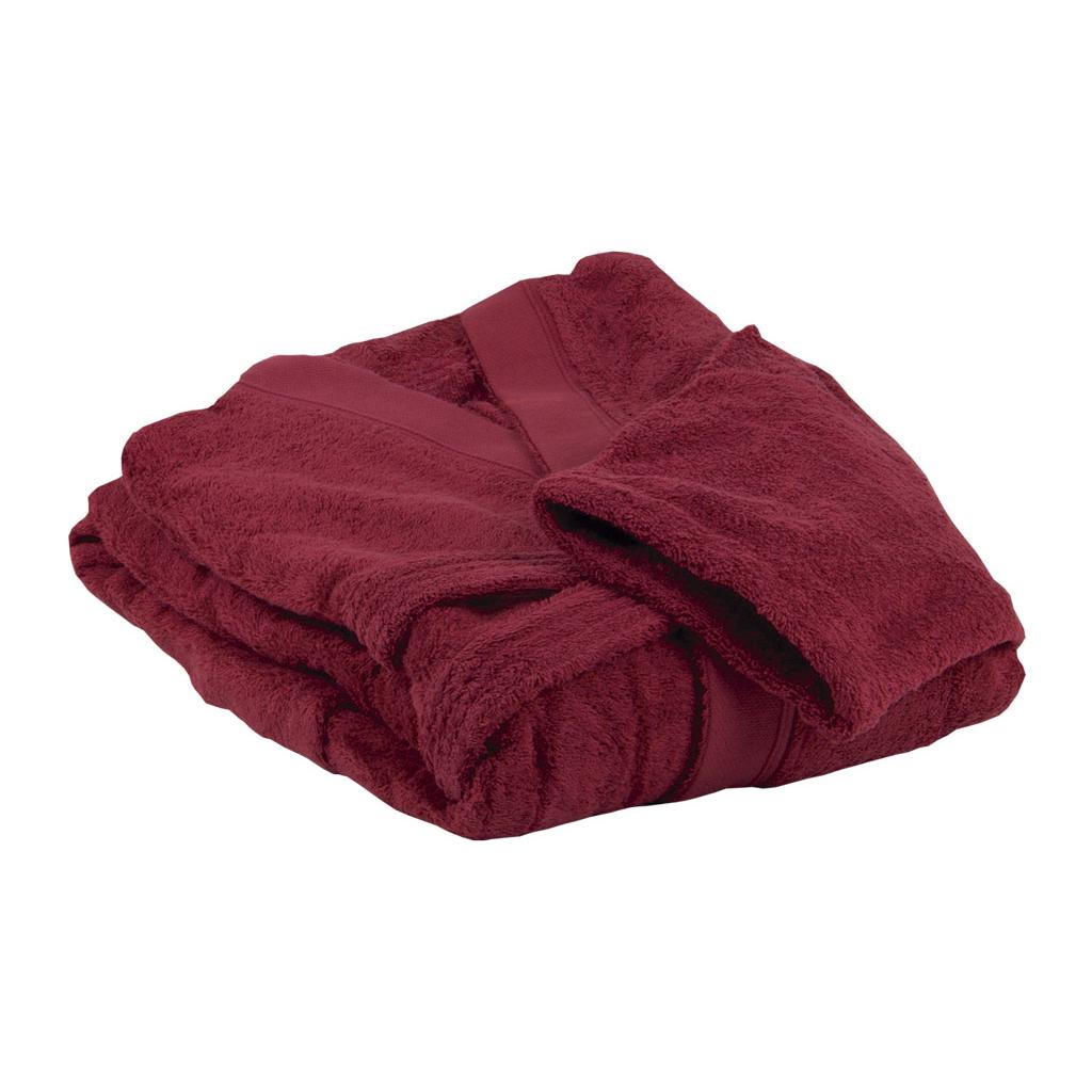 COFAN - Albornoz  Modelo París  Color Burdeos  100 % algodón  Gramaje 500 g/m²  Varias Tallas