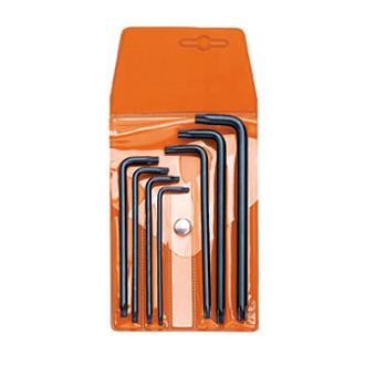 JGO.LLAVES ALLEN ACOD.1986TORX. 7 PIEZAS