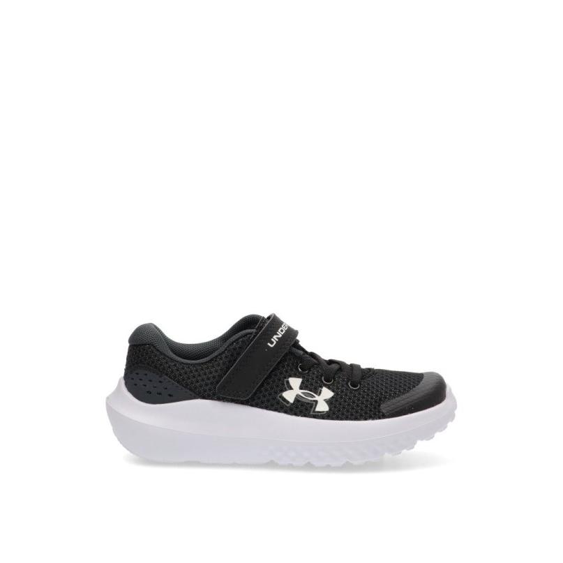 Zapatillas Running Under Armour - Niño - Suela Plana - Modelo 3027104 - Color Negro