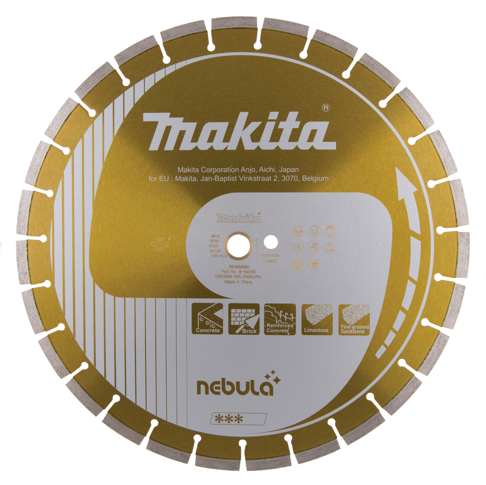 MAKITA B-54069 Disco de diamante Nebula 400mm