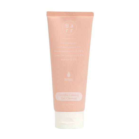 Barr - CENTELLA CALMING GEL CLEANSER (120 ml) – Limpiador facial vegano con Cica y Té Verde que calma y purifica